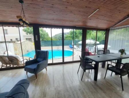 200 M2 5 1 Möblierte Luxus-Triplex-Villa Zum Verkauf In Dalyan, Mugla.