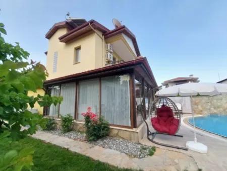 200 M2 5 1 Möblierte Luxus-Triplex-Villa Zum Verkauf In Dalyan, Mugla.