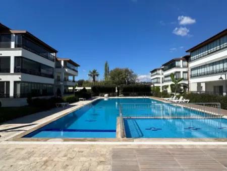 Voll Möblierte 3 1 Wohnung Mit Pool In Ortaca, Muğla Zu Verkaufen