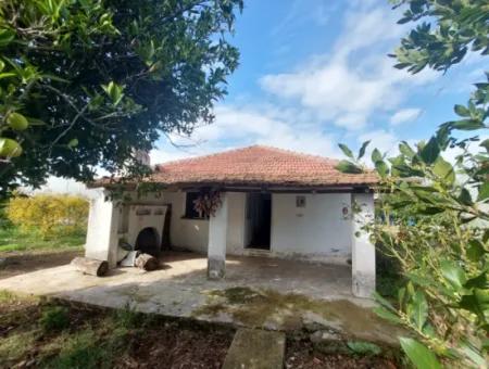 Muğla, Köyceğiz, Kavakarası 500 M2 Grundstück 80 M2 2 1 Schnäppchen-Dorfhaus Zu Verkaufen