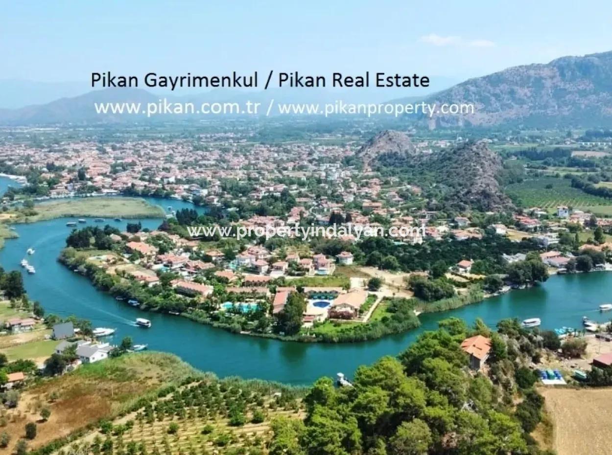 596 M2 Plot And Zero Villas For Sale Close To Dalyan Canal