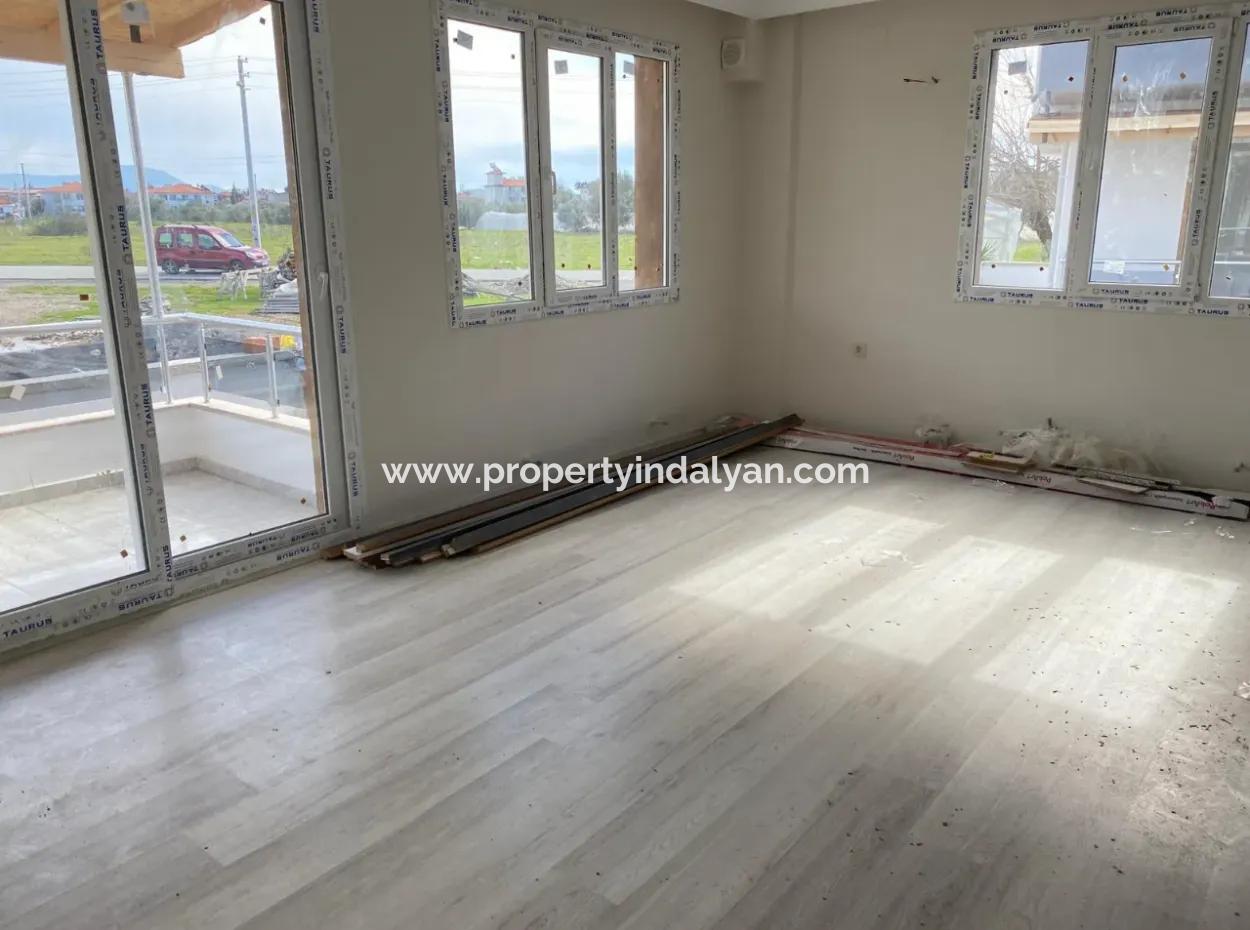 Ortaca Karaburun 90 M2 2 1 Zero Ground Floor Apartment