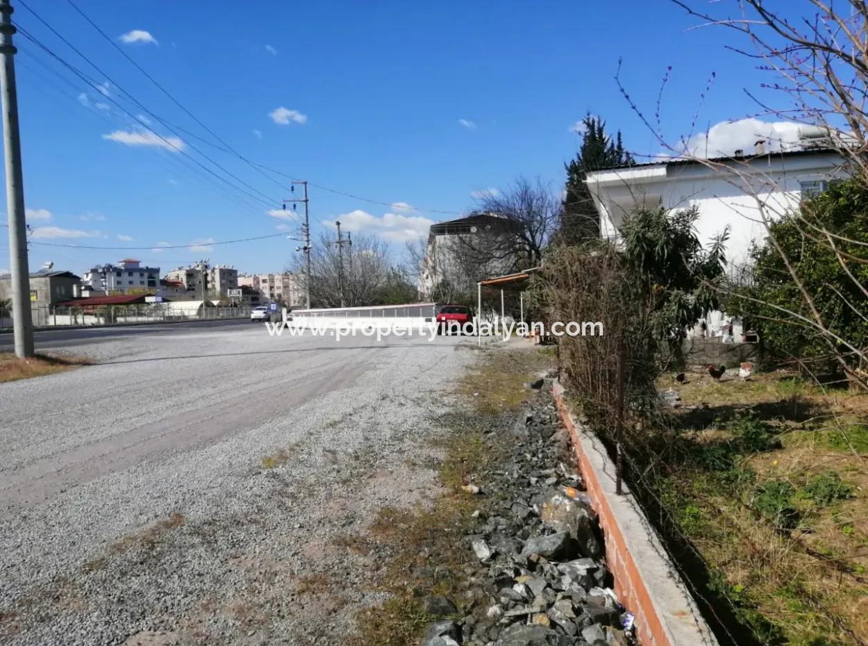 3 Plots Of Land For Sale In The Center Of Ortaca, Facing The Dalaman-Fethiye Road