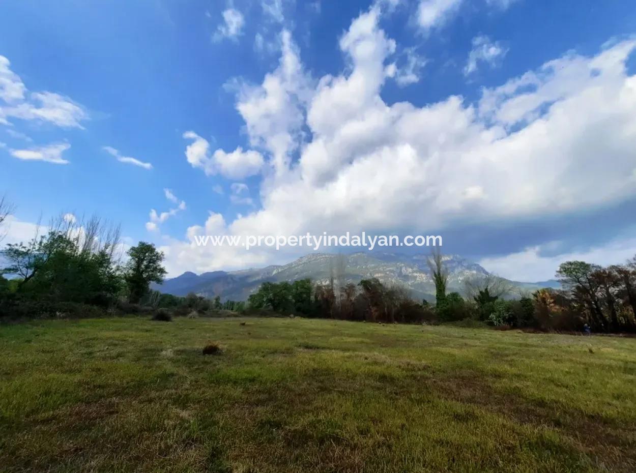 7668 M2 Bargain Land With Lake View For Sale In Köyceğiz Zeytinalani
