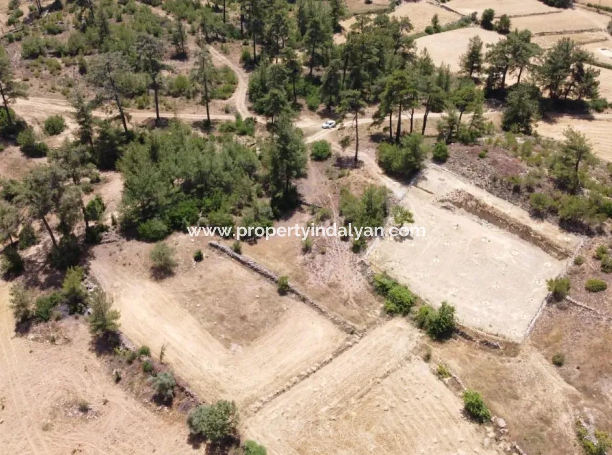 3031 M2 Detached Field For Sale In Mugla Menteşe Denizova