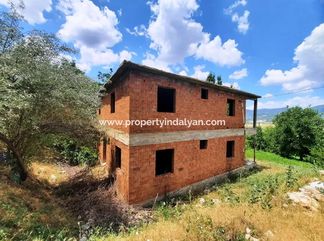 Denizli Çameli Kizilyaka 2-Storey Detached House With Nature View For Sale
