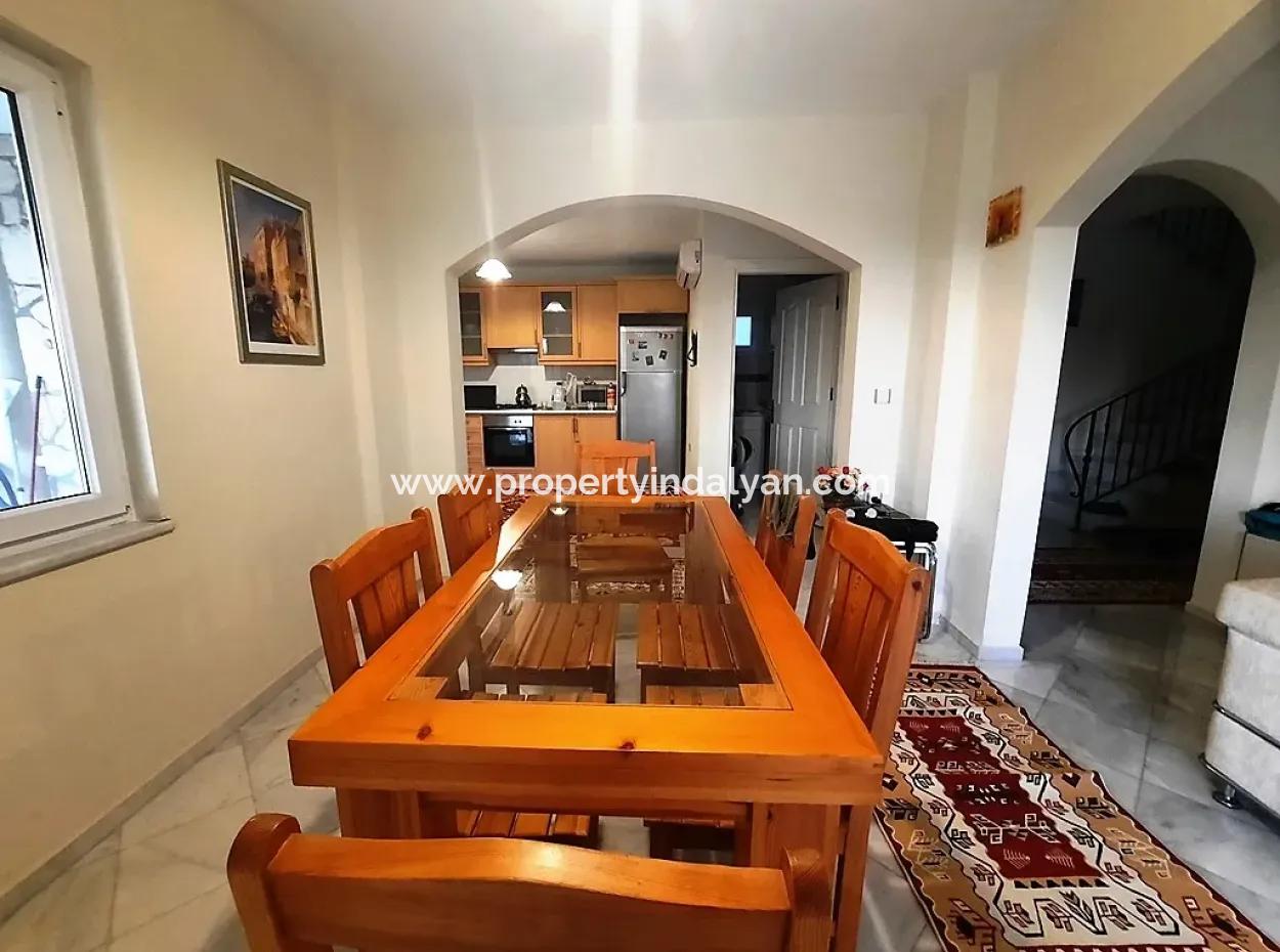 Detached Villa With Full Nature View Swimming Pool For Sale In Dalaman Gürköy