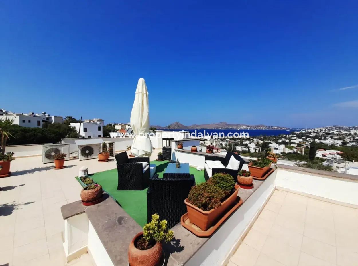 2+ 1 Mortgage Apartments With Sea View In Yalikavak For Sale