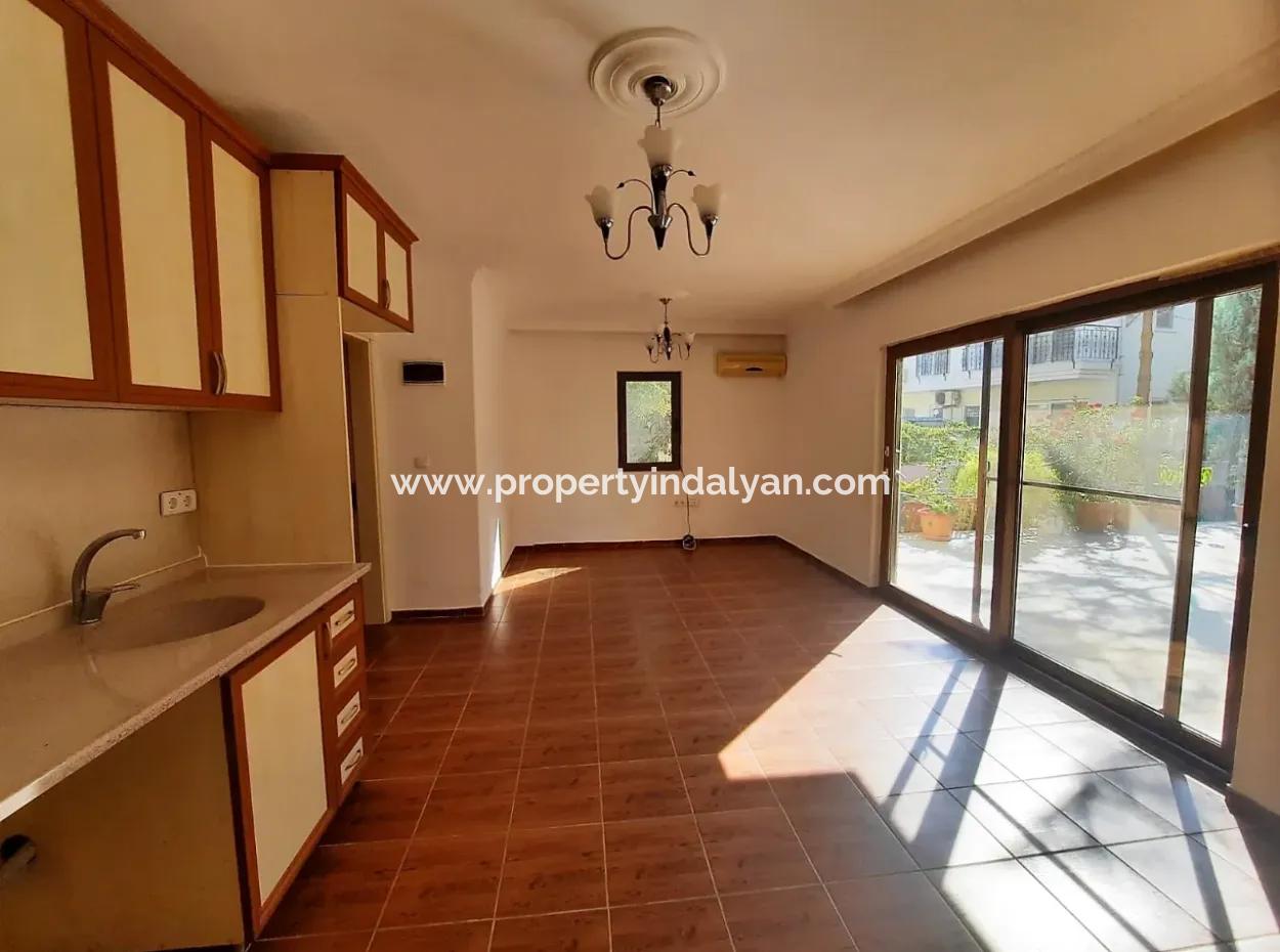 Mugla Ortaca Dalyan 2+ 1 Ground Floor Apartments With Swimming Pool For Rent