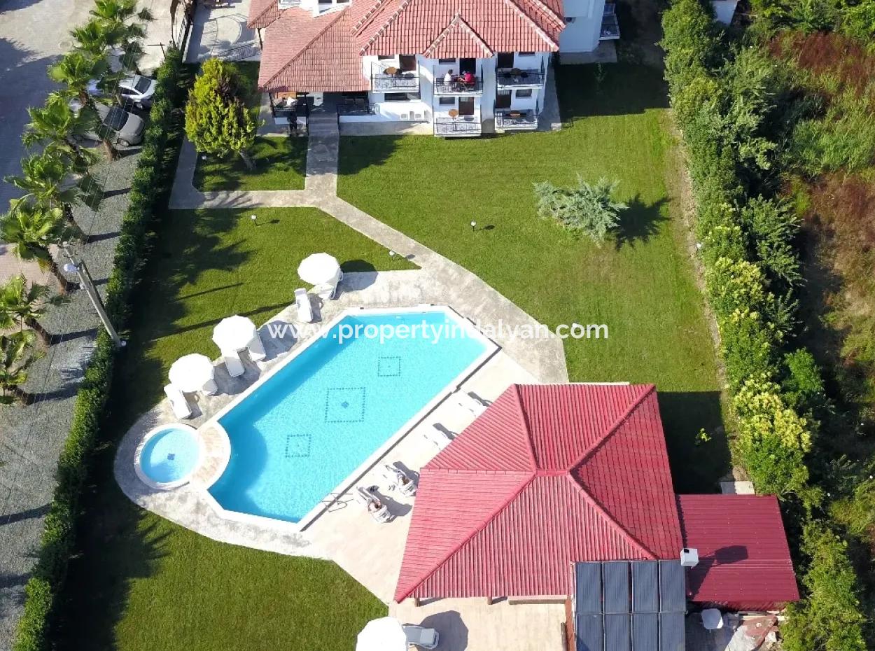Well Maintained Boutique Hotel On 1500 M2 Plot For Sale In Mugla Dalyan