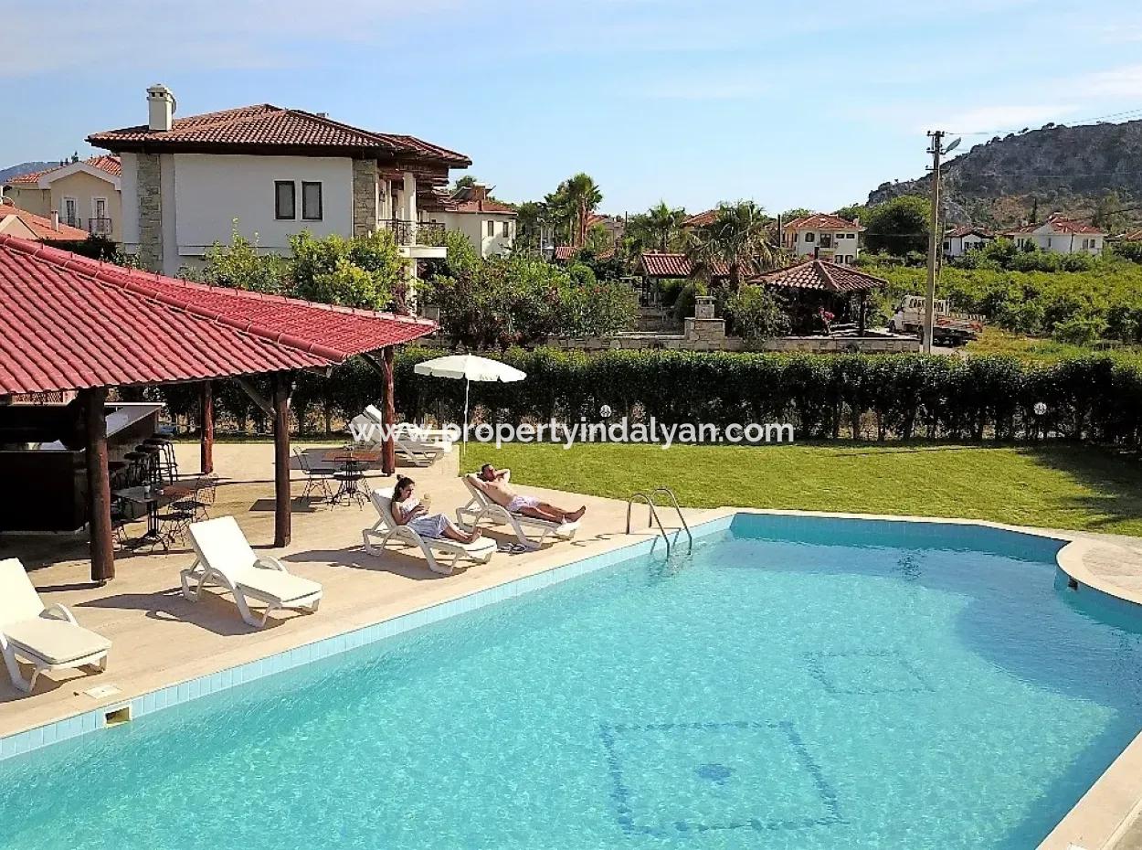 Well Maintained Boutique Hotel On 1500 M2 Plot For Sale In Mugla Dalyan