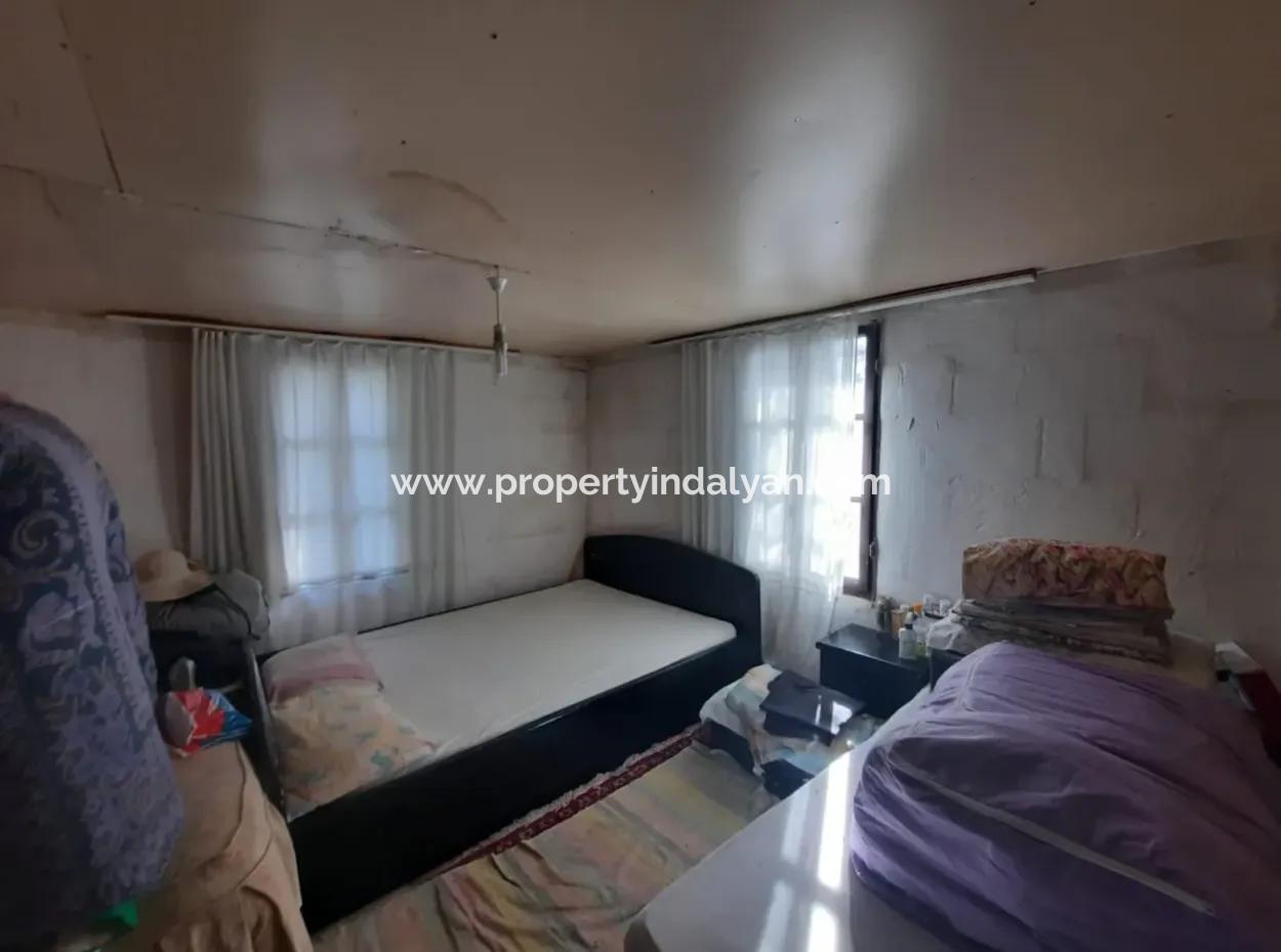 11,650M2 Detached Land With Sea View And 1 1 House For Sale In Gocek Gökçeovacik