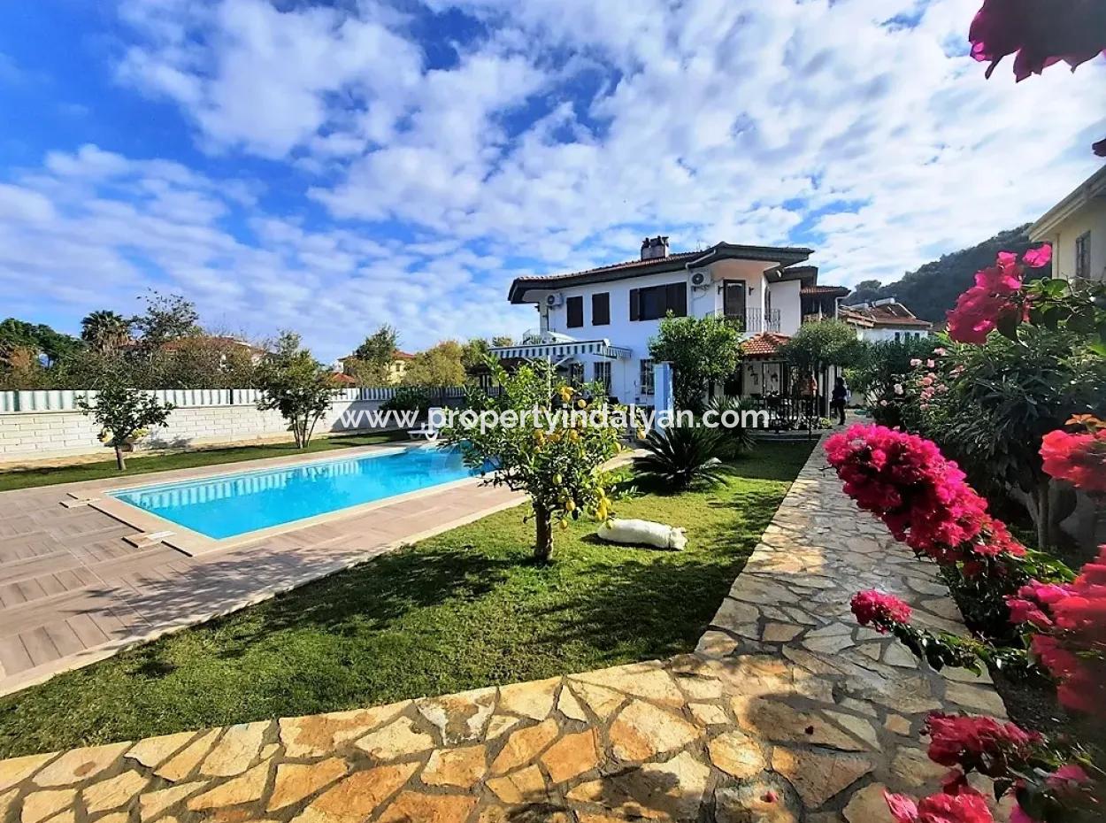 Mugla Dalyan 845 M2 Land 6+ 2 Villas With Swimming Pool For Sale