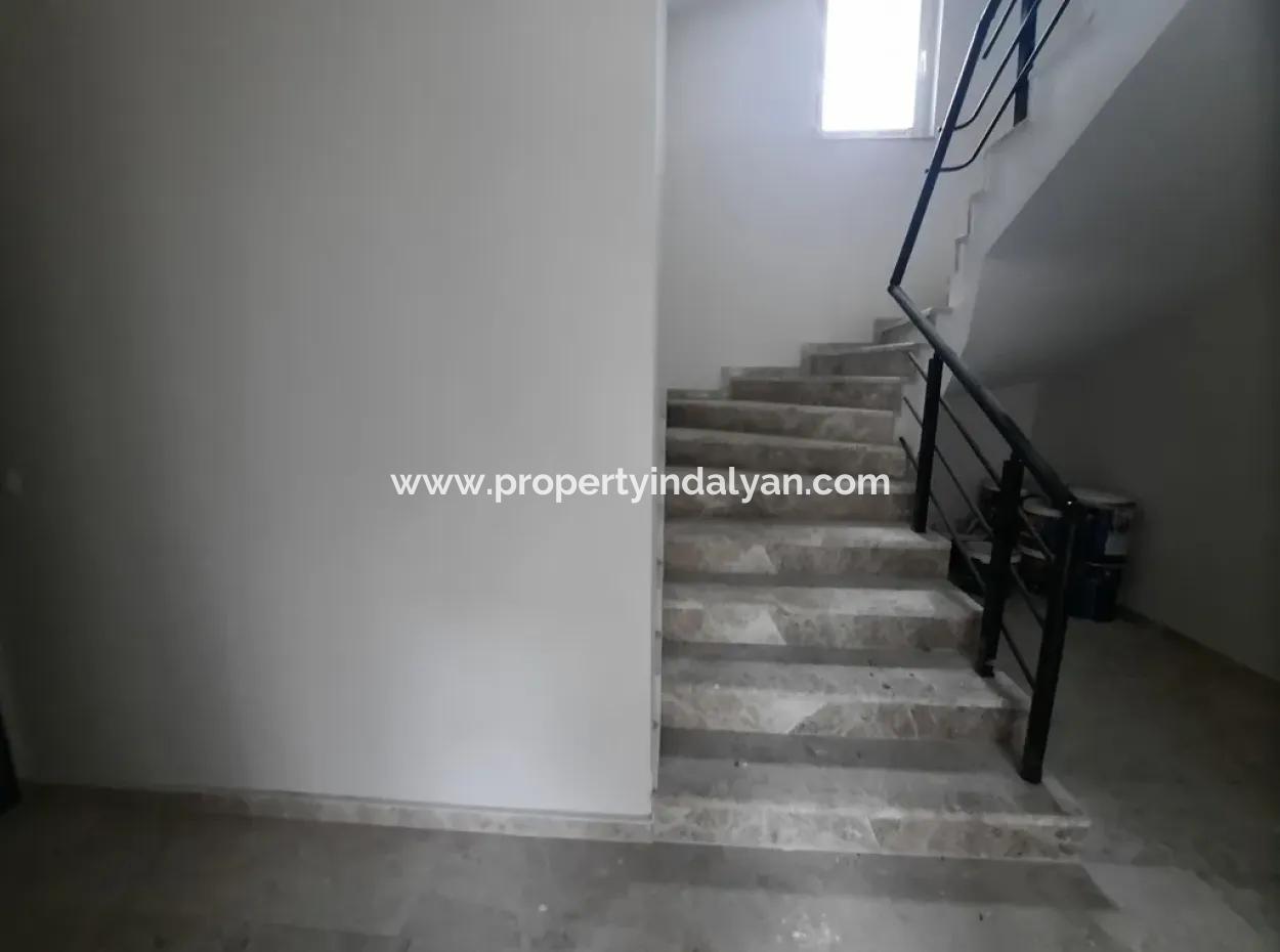 Ortaca Çaylı Underfloor Heated Zero Ground Floor Apartment For Urgent Sale