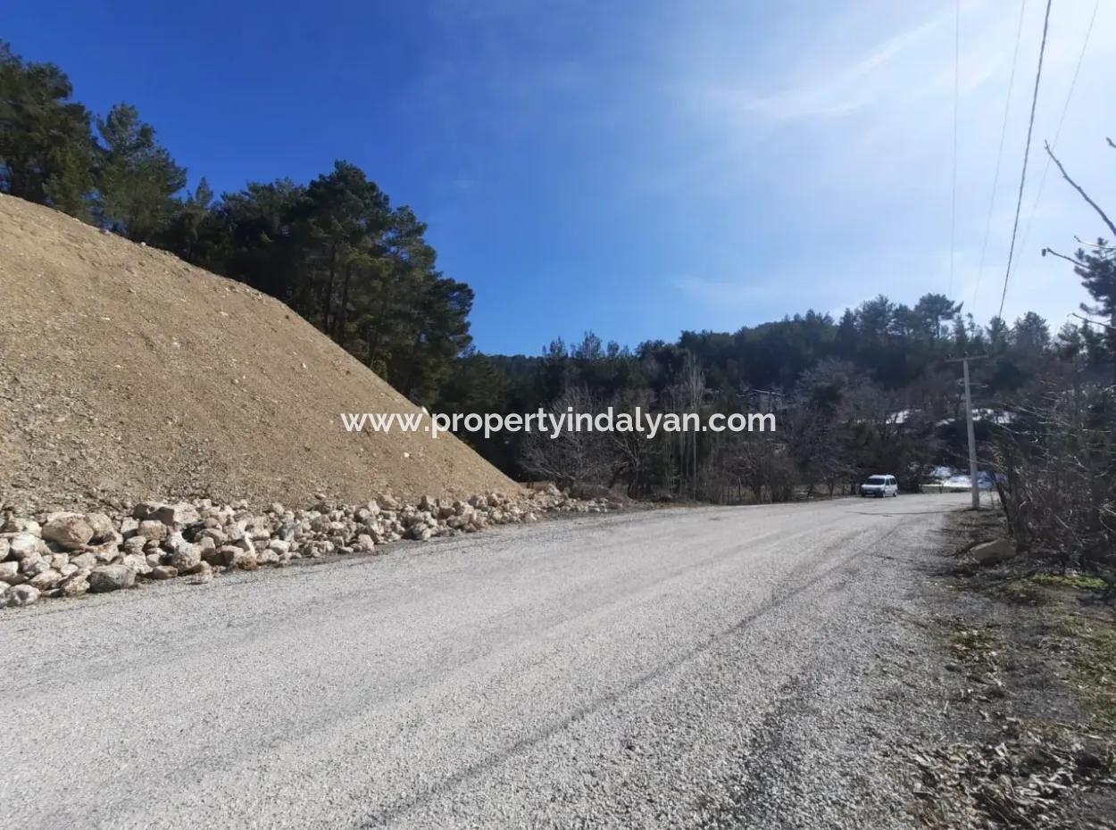 1400 M2 Detached Land For Sale In Çameli Gökçeyaka