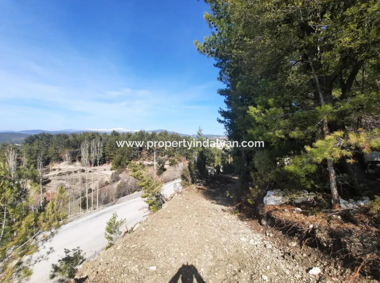 1400 M2 Detached Land For Sale In Çameli Gökçeyaka