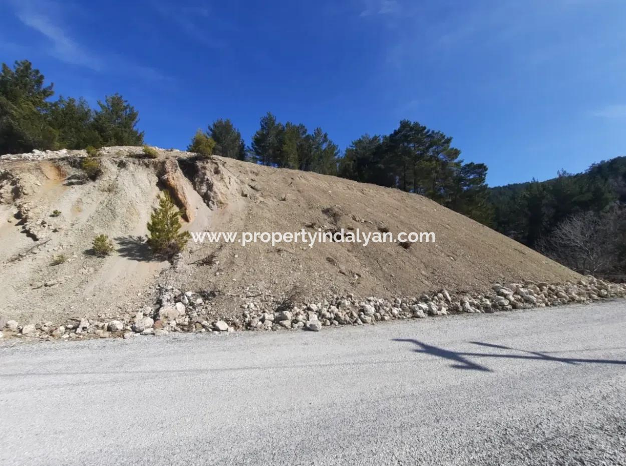 1400 M2 Detached Land For Sale In Çameli Gökçeyaka