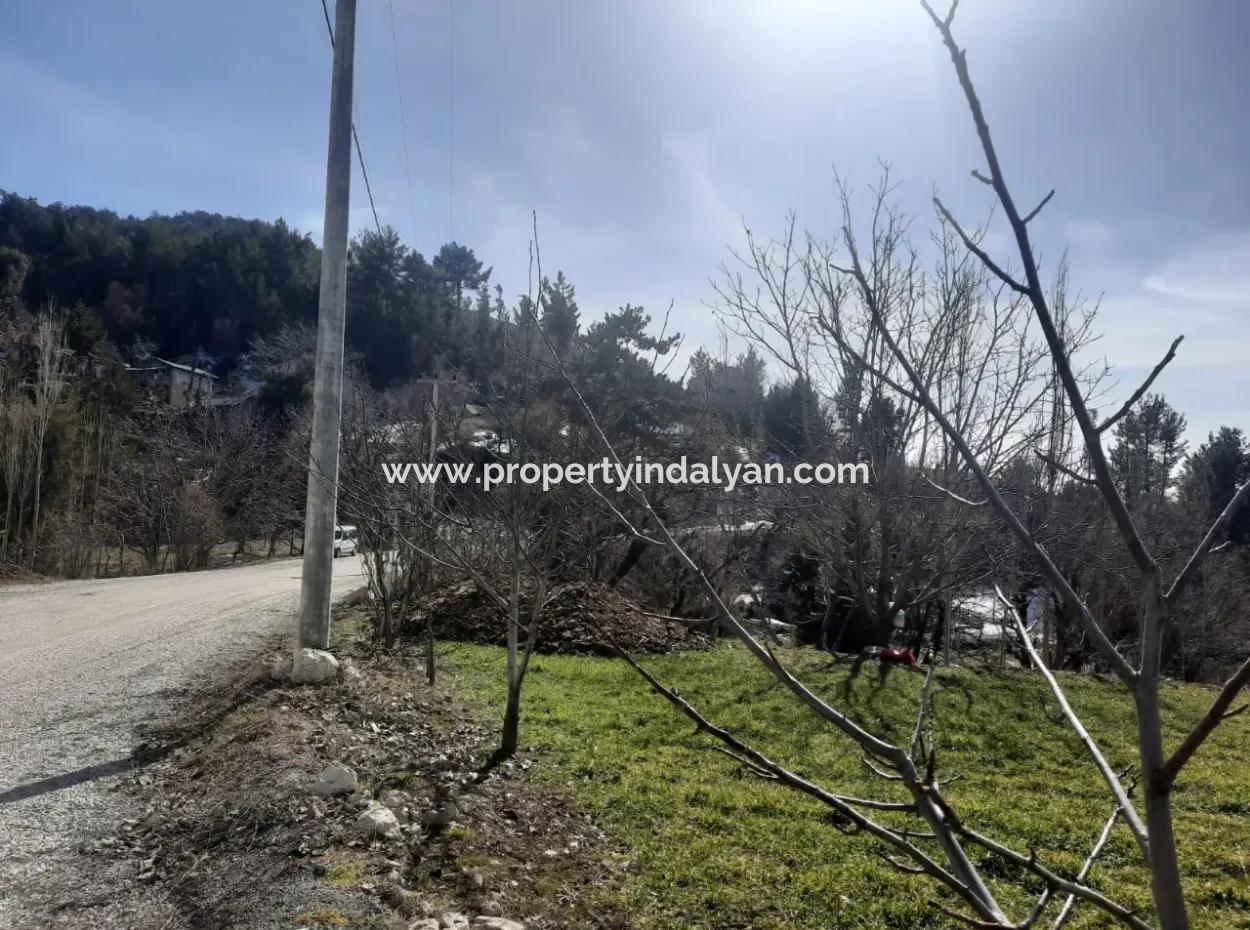1400 M2 Detached Land For Sale In Çameli Gökçeyaka