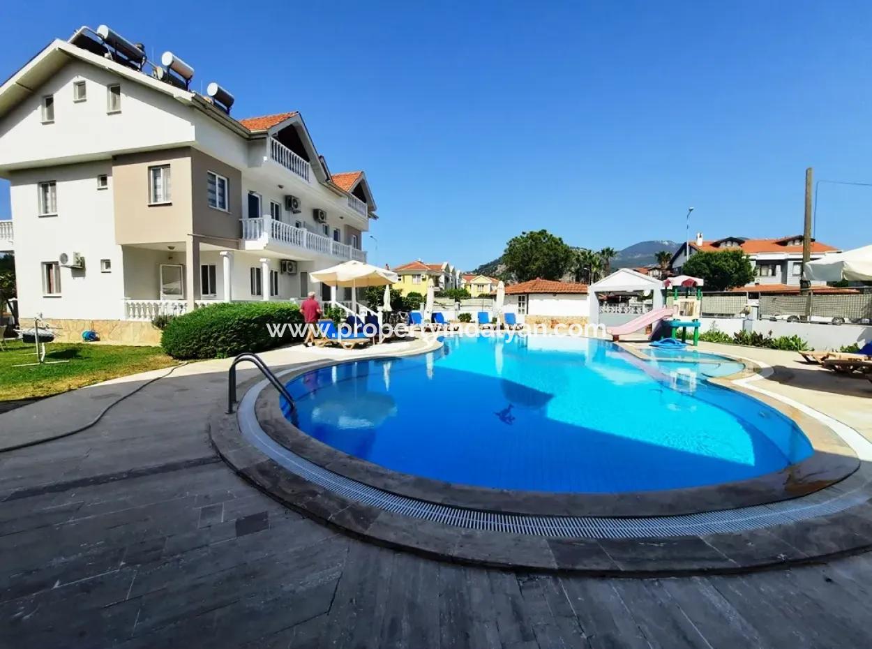 Mugla Dalyanda 63 M2, 2 1 Swimming Pool Apartment For Sale