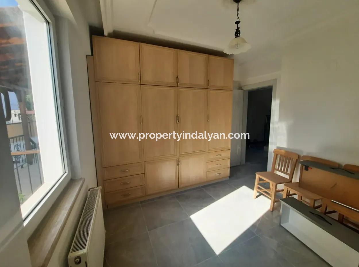 Köyceğizde Close To The Lake Swimming Pool, Furnished, 7 1 Detached Triplex For Rent Until May