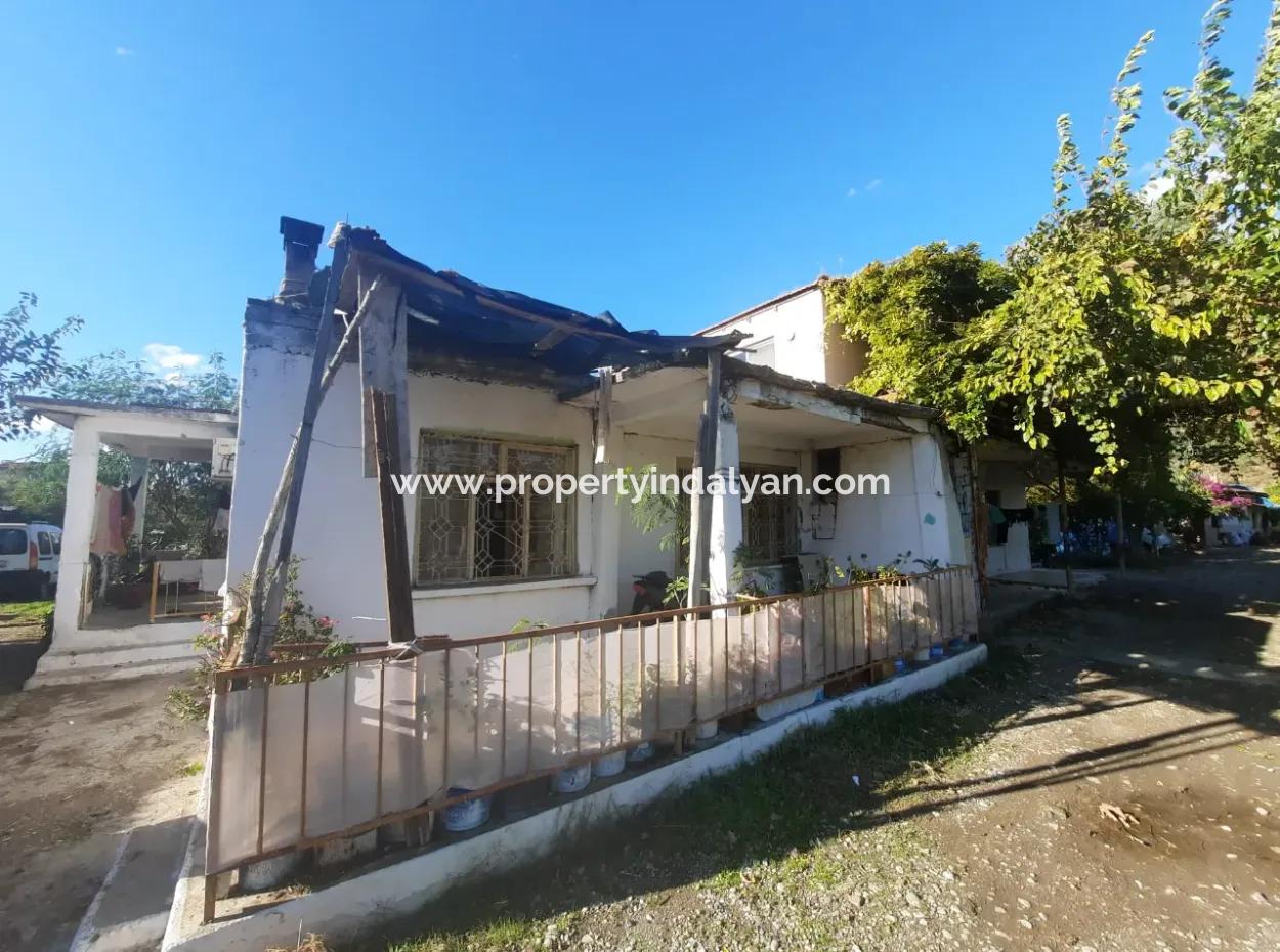 Ortaca Ekşiliyurt Suitable For Investment 11 850 M2 Lemon Garden And 4 Buildings For Sale