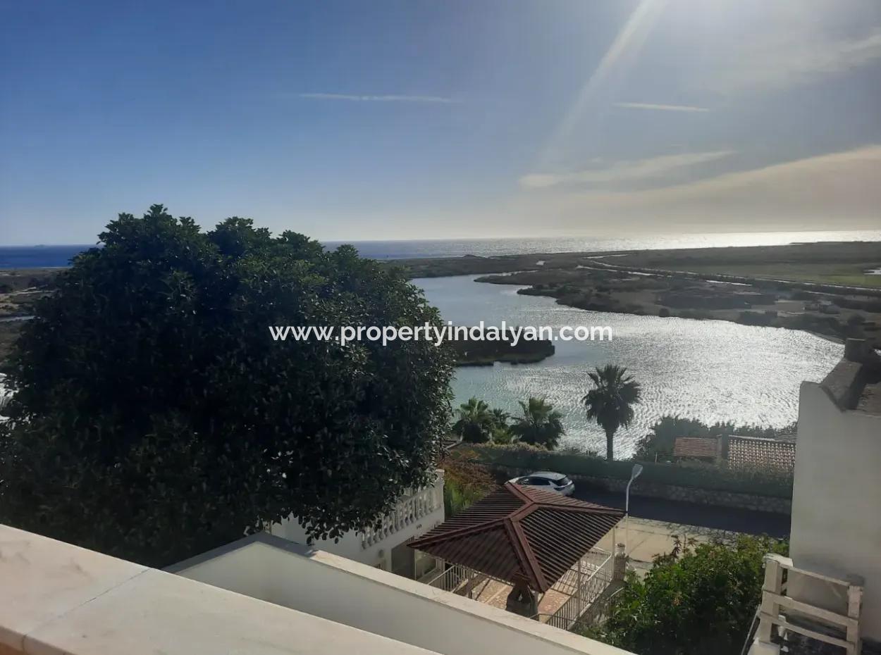 2 1 Duplex And 1 1 Apartment With Full Sea View In Mugla Dalamanda For Sale
