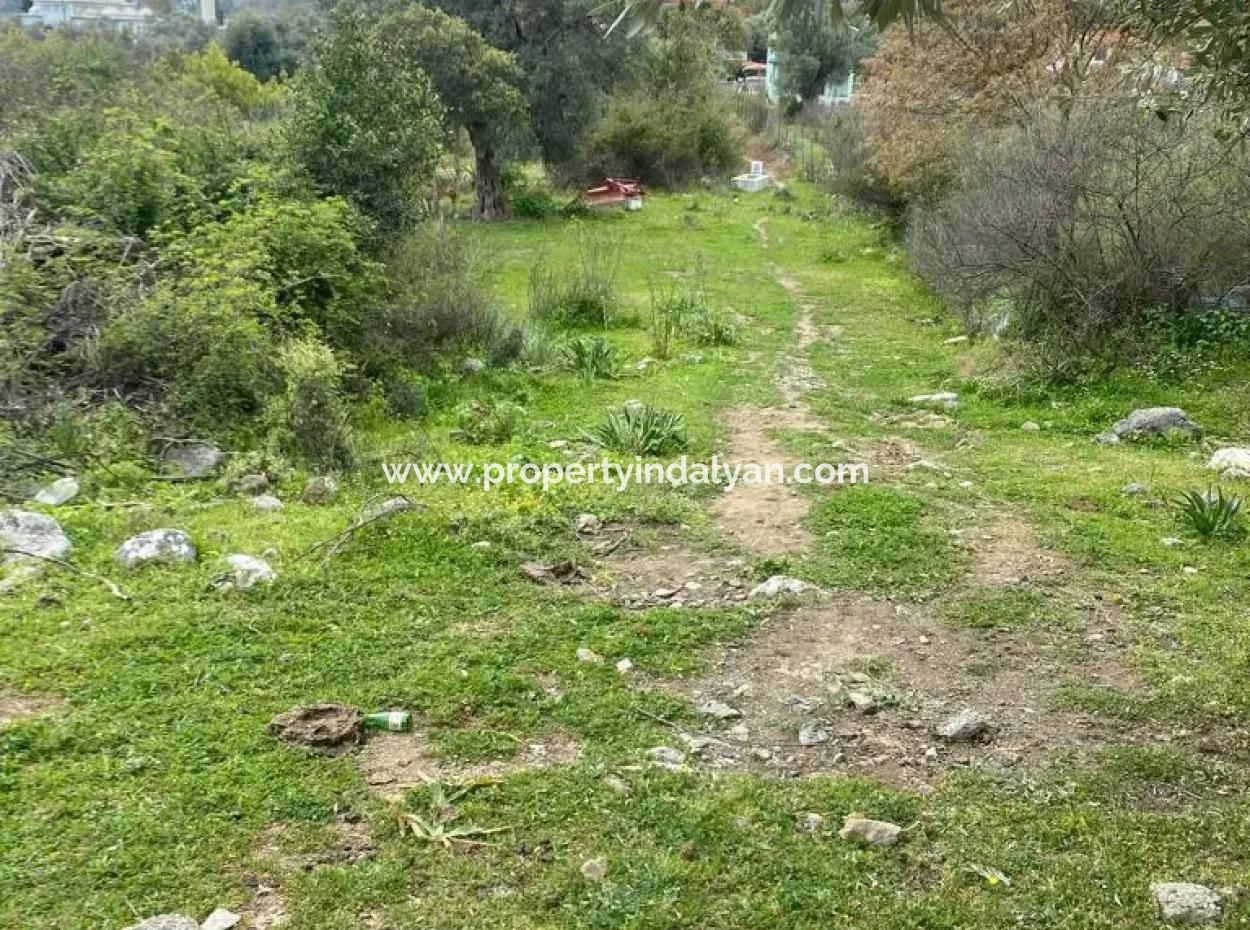 541 M2 Detached Land For Sale In Çandır, Muğla Köyceğiz