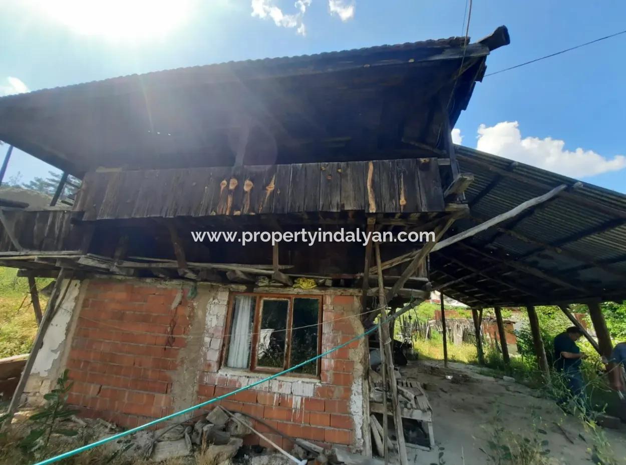 Beyağaç Sazak Ta 3 250 M2 Land Village House And Barn For Sale