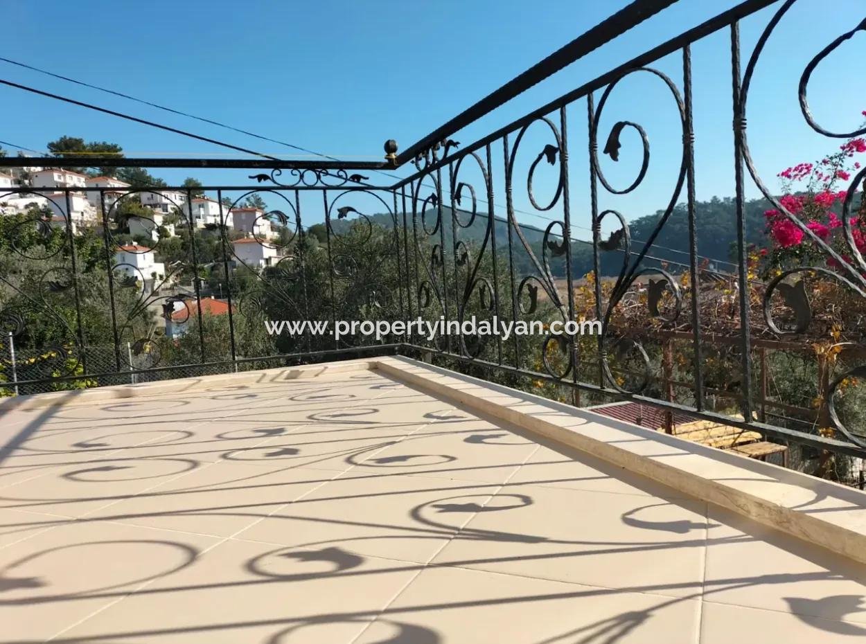 2 1 Furnished Apartment For Rent In Muğla Ortaca Sarigerme.