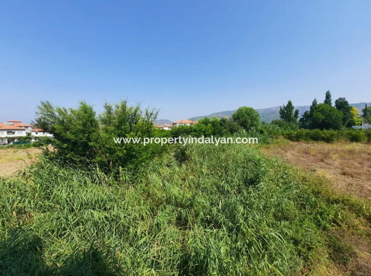 Mugla Ortacada 768 M2 30% 2 Storey Zoned Land For Sale