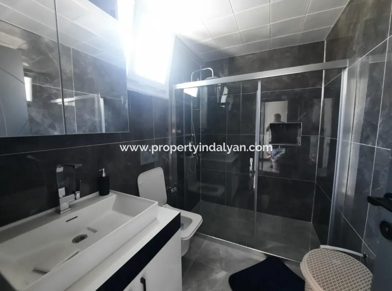 For Sale In 290 M2 Land In Ortaca Çaylı, With Swimming Pool, Furnished, 4 1 Zero Duplex