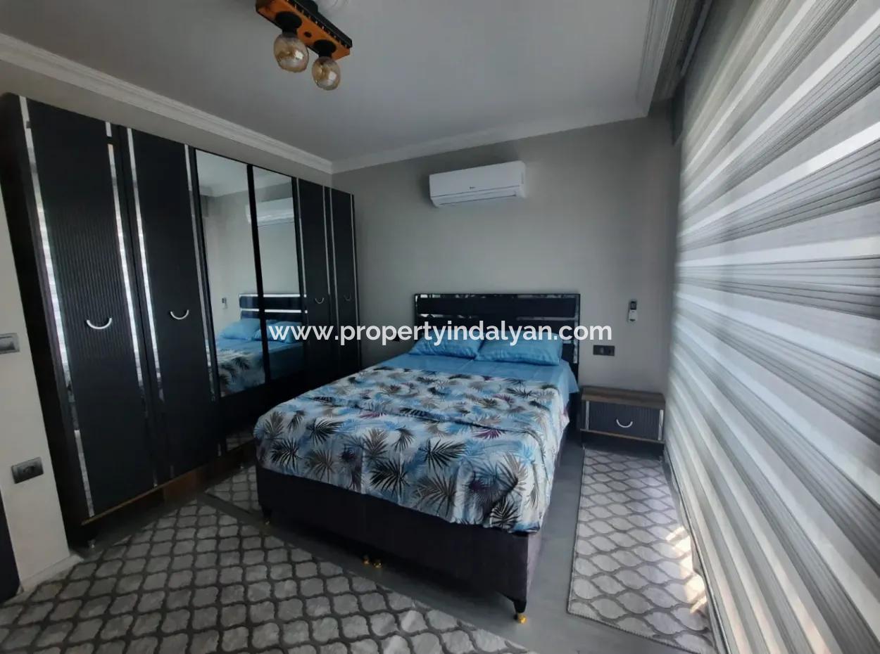 For Sale In 290 M2 Land In Ortaca Çaylı, With Swimming Pool, Furnished, 4 1 Zero Duplex