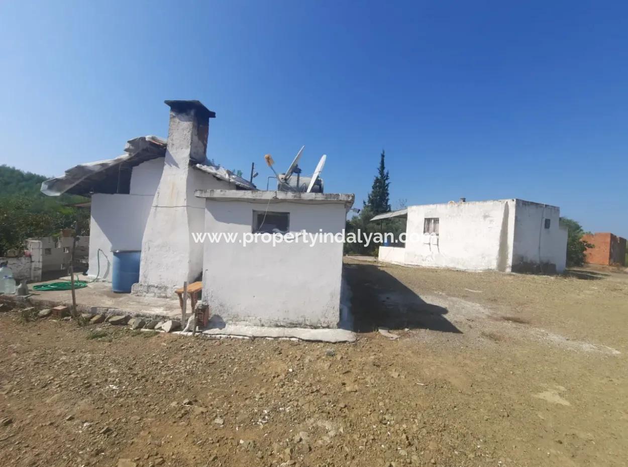 4 000 M2 Detached Land 3 Village House For Sale In Köyceğiz Kavakası