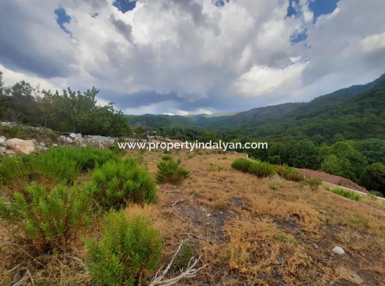 Muğla Köyceğiz Ağla, 1 758 M2 Zoned Land For Sale In Plateau