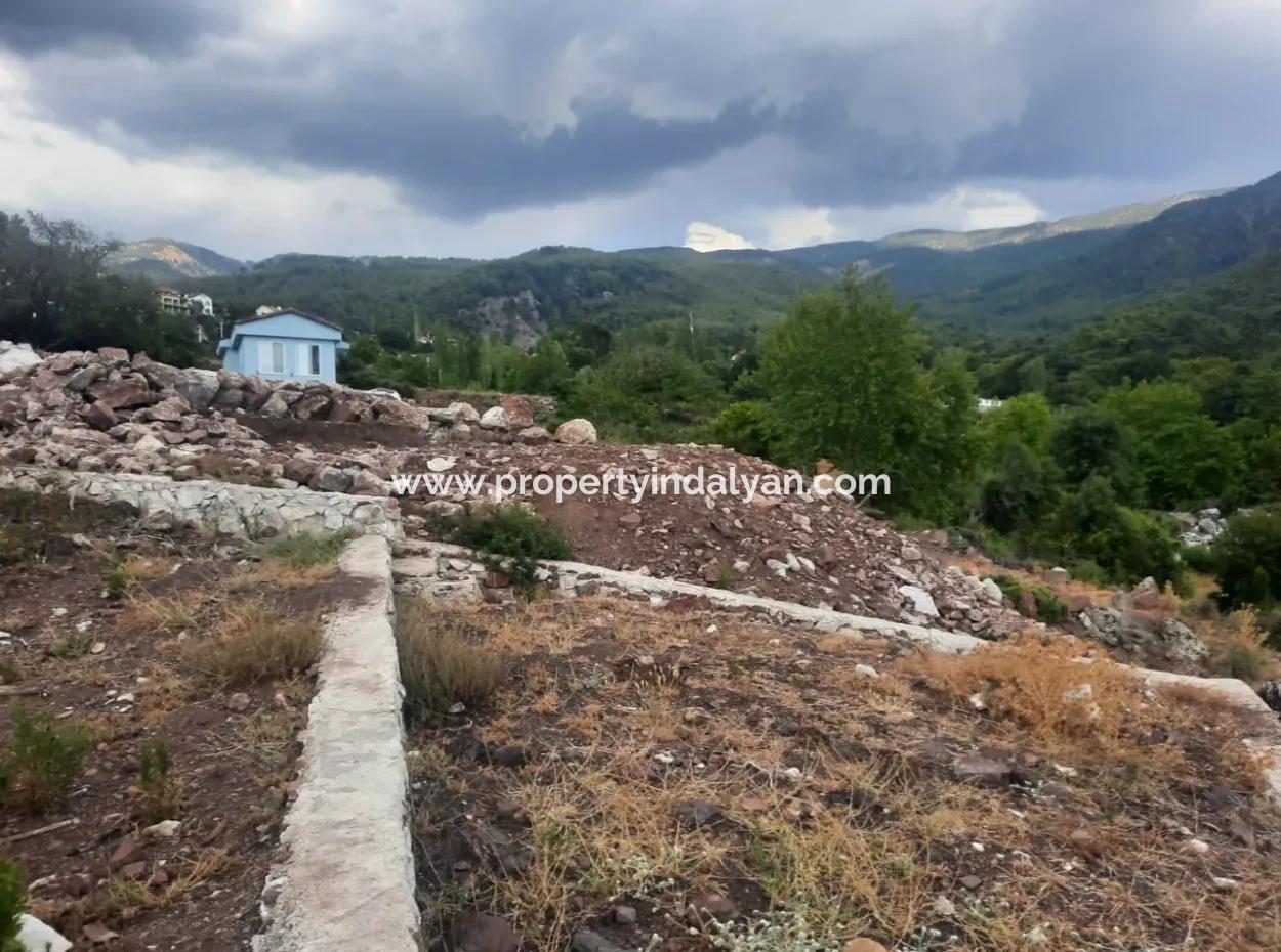 Muğla Köyceğiz Ağla, 1 758 M2 Zoned Land For Sale In Plateau