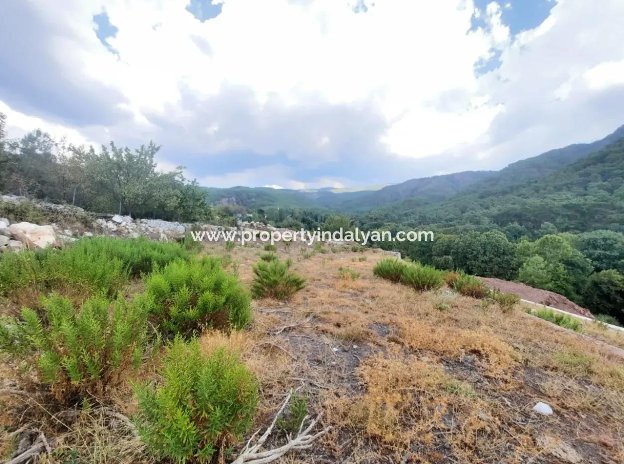 Muğla Köyceğiz Ağla, 1 758 M2 Zoned Land For Sale In Plateau