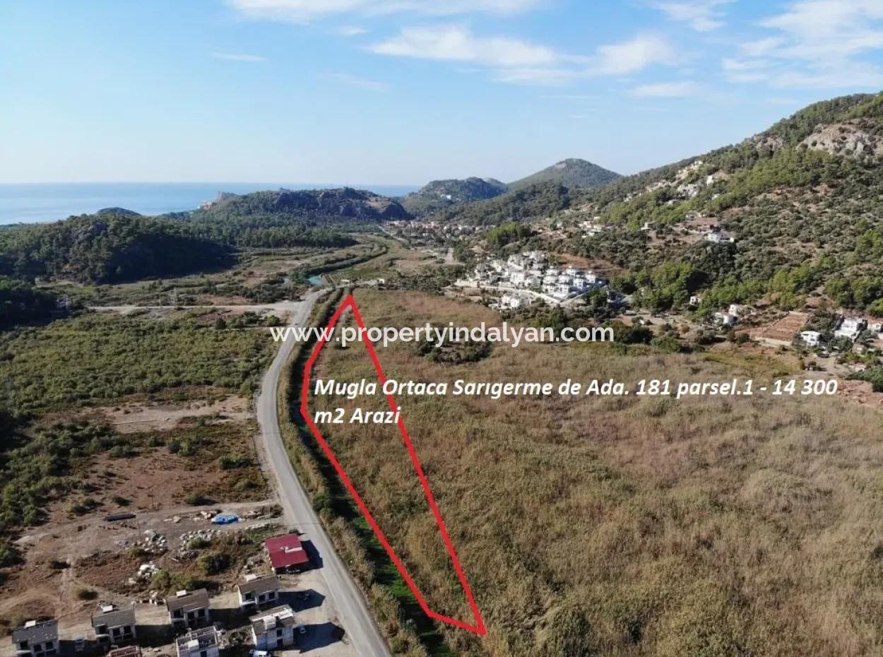 5-Year Rental Waterfront Land In Ortaca Sarıgerme