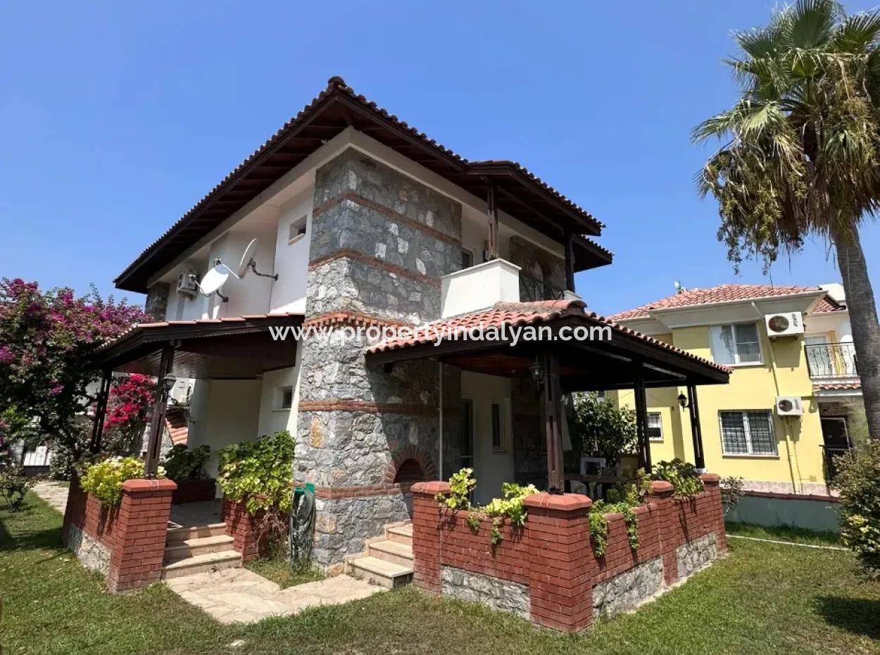 3 1 Independent Furnished Stone Villa For Rent In A Site Of 6 Villas In Dalyan, Muğla