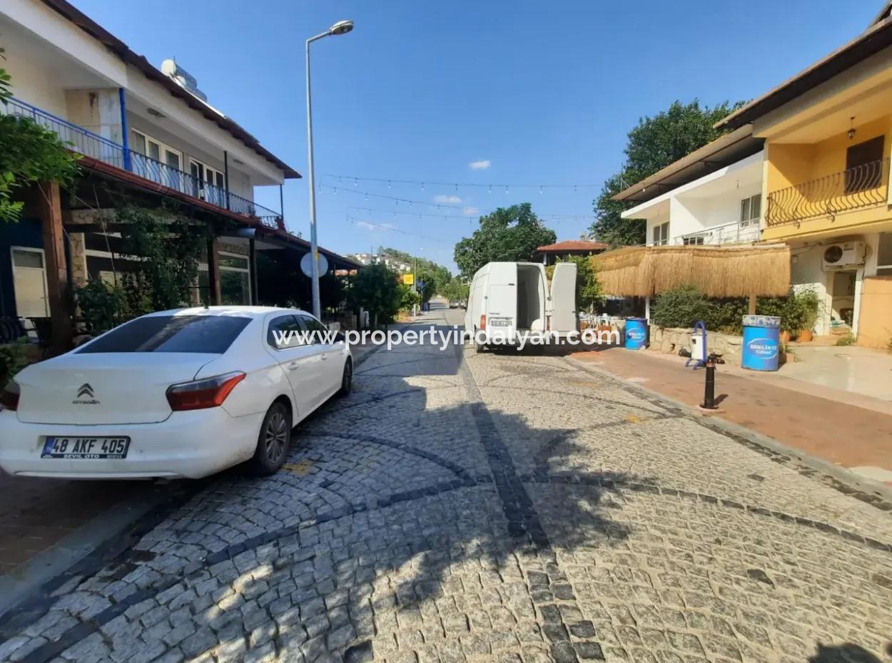 2-Storey Shop With 40 M2 Usage Area In Muğla, Sarıgerme For Sale