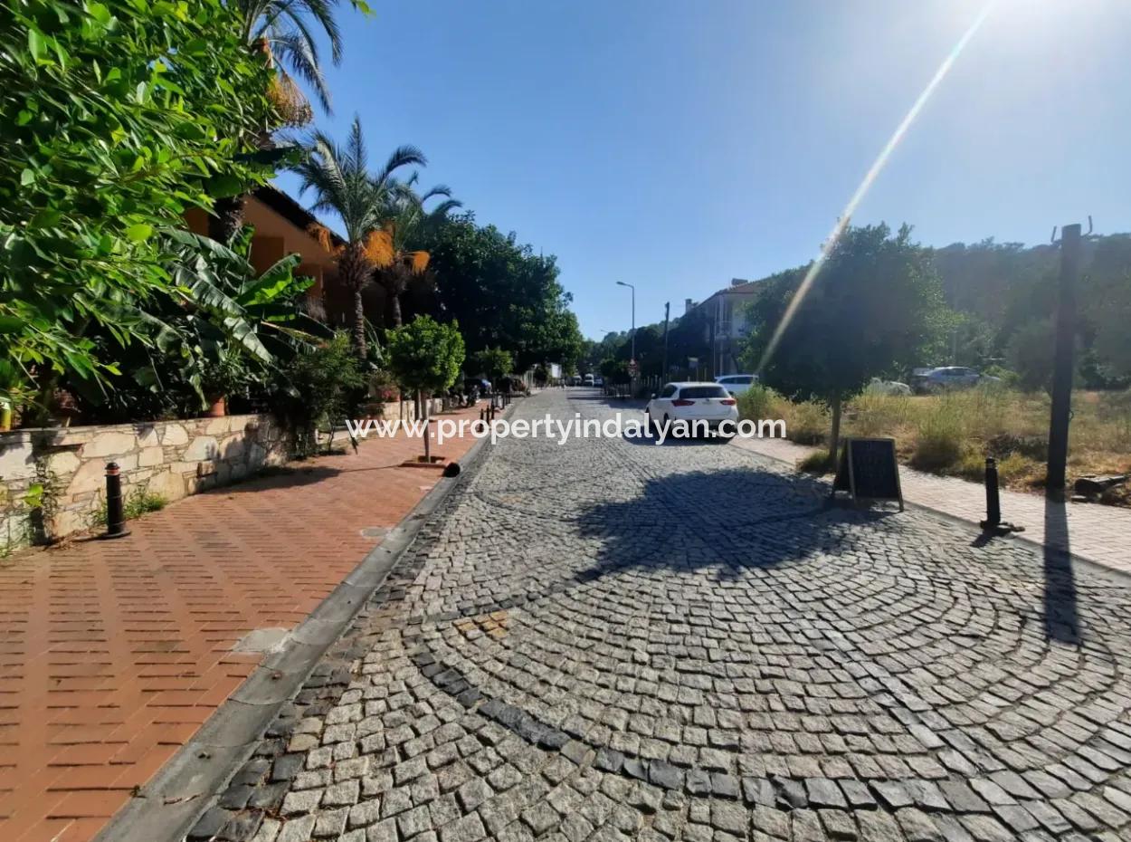 2-Storey Shop With 40 M2 Usage Area In Muğla, Sarıgerme For Sale