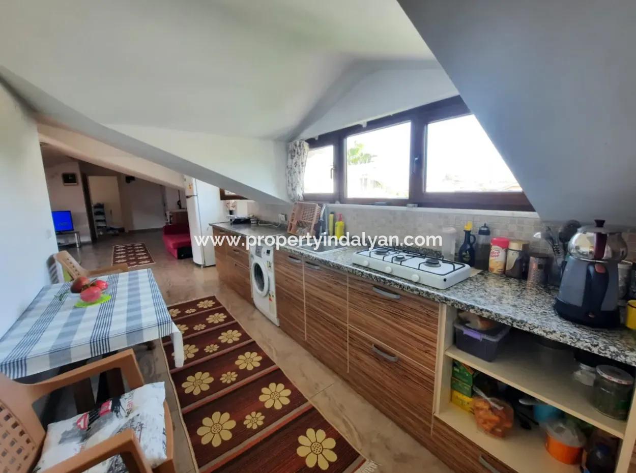Muğla Dalyanda Furnished Penthouse With Swimming Pool 2 1 Apartment For Rent