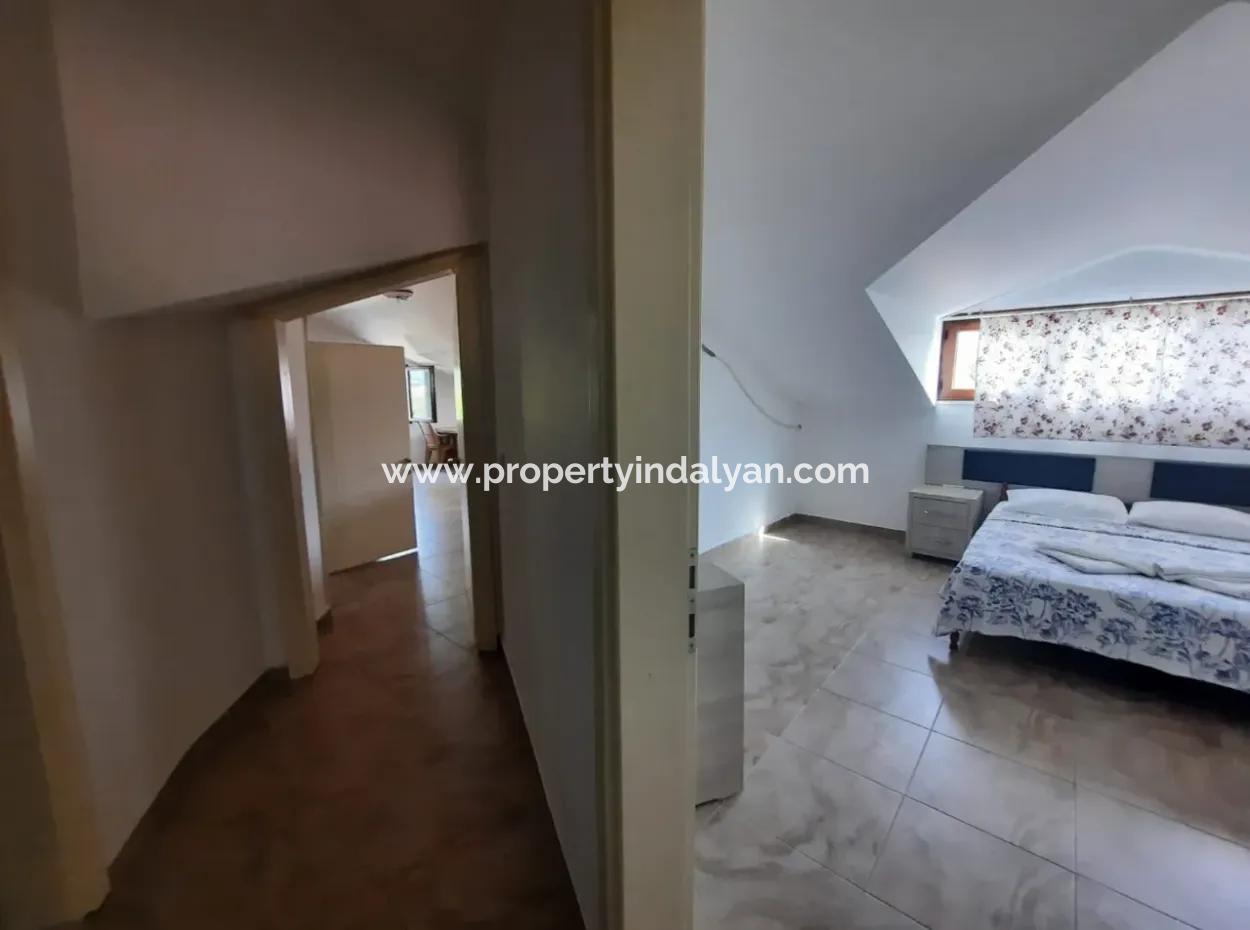 Muğla Dalyanda Furnished Penthouse With Swimming Pool 2 1 Apartment For Rent