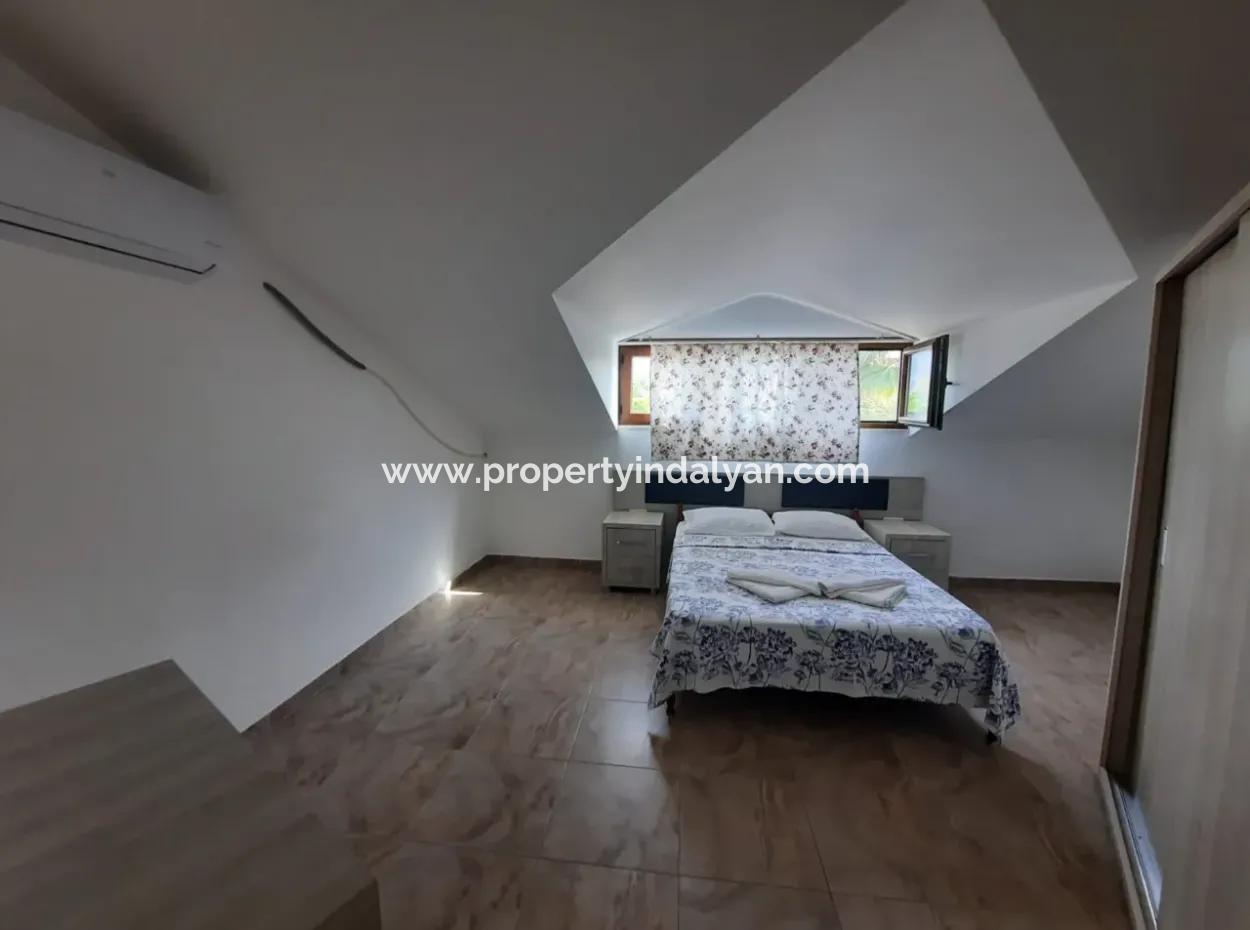 Muğla Dalyanda Furnished Penthouse With Swimming Pool 2 1 Apartment For Rent