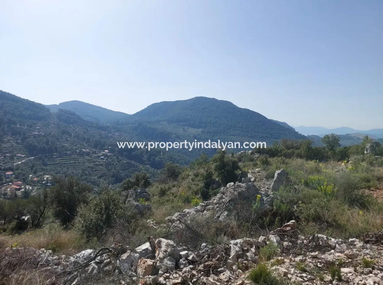 1 300 M2 63 M2 Zoned Land For Sale In Gocek Gökçeovacik