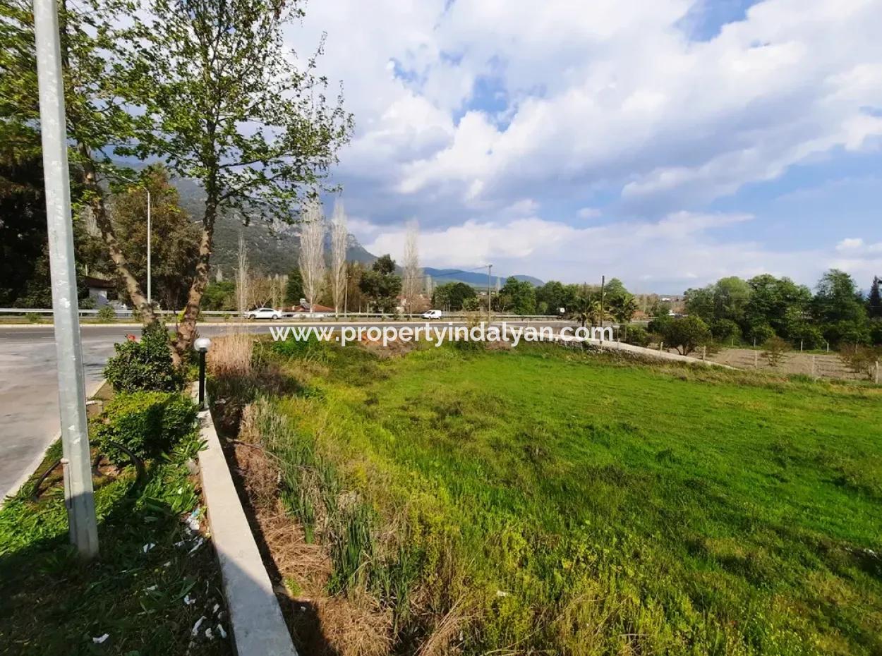 Köyceğiz Yangida Main Road Zero Investment Suitable Bargain Land For Sale
