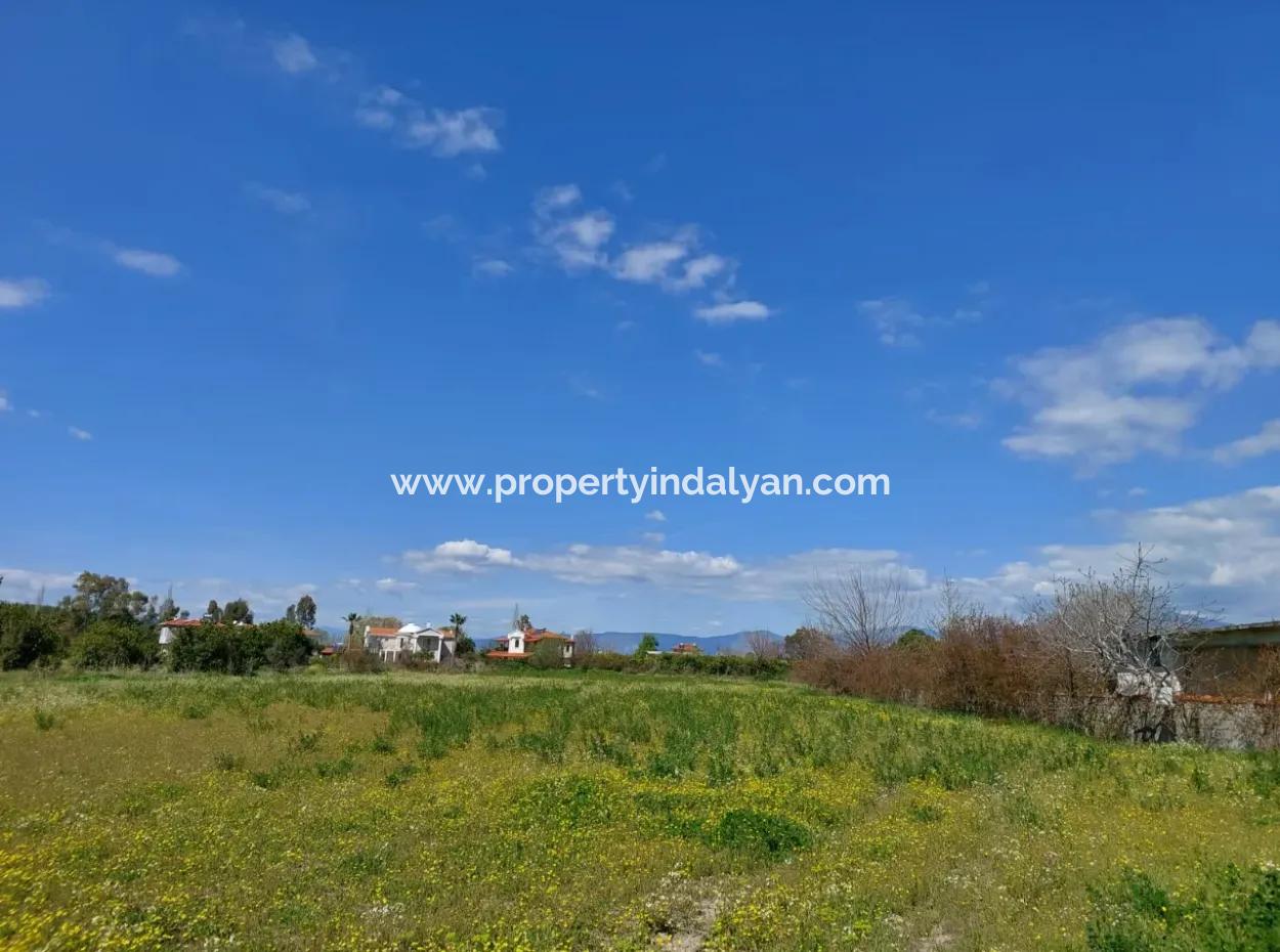 2 300 M2 Land Suitable For Investment In Ortaca Okçular Marmarlı For Sale
