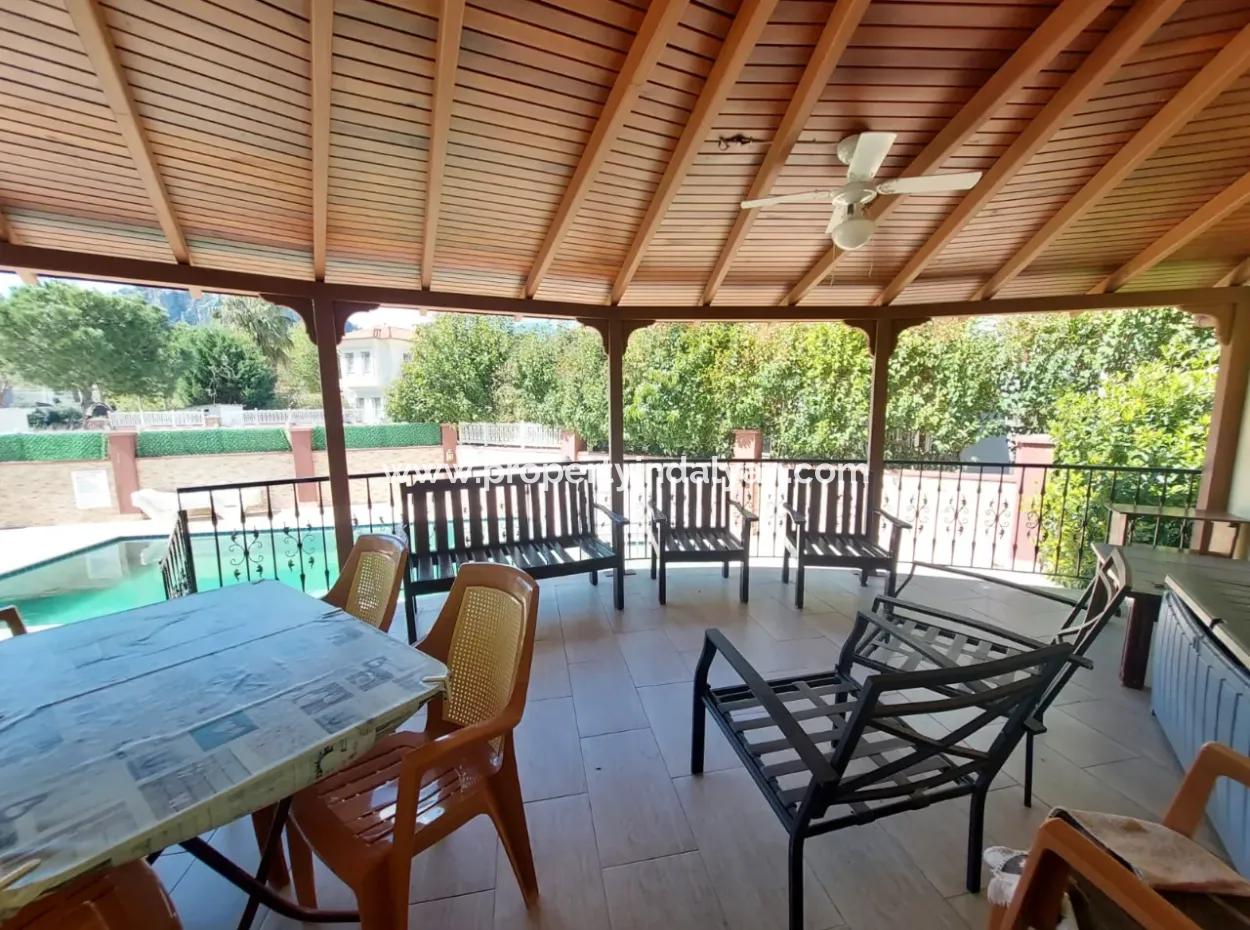 Muğla Ortaca Dalyanda Furnished 3 1 Duplex For Rent