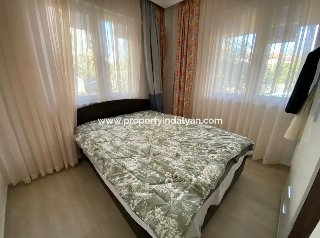 Ortaca Atatürk Mah 2 1 Furnished Garden Floor Apartment For Rent