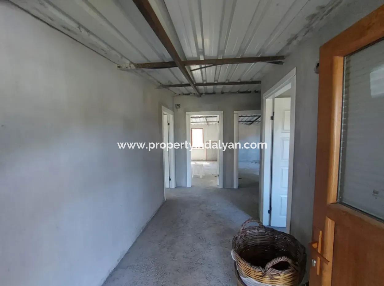 2 Storey Detached House For Sale On 500 M² Land In Mergenli, Ortaca, Muğla