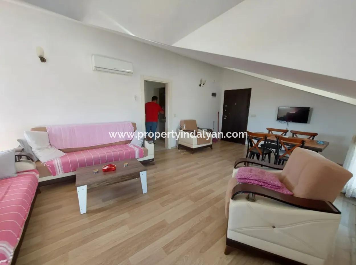 Ortaca Dalyanda 80 M2 With Swimming Pool, 2 In 1 Furnished Apartment 6 Months Rent